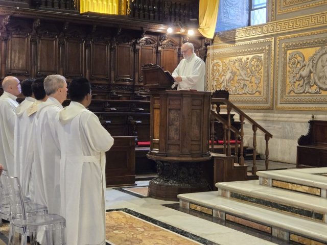 Mass in the Chapel of the Immaculate Conception