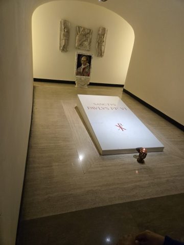 Tomb of St. Pope Paul VI