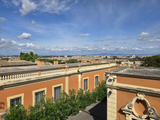 The North American College is on the Janiculum Hill; these are pics taken from atop the Janiculum Hill