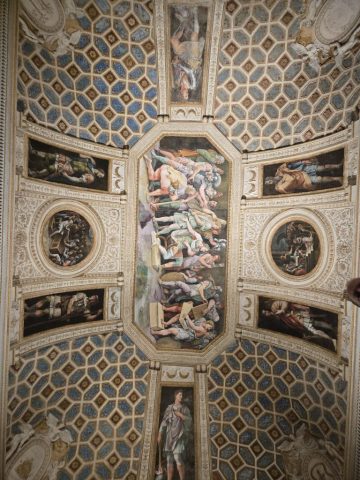 Ceiling in the Basilica of St. Andrea the Apostle