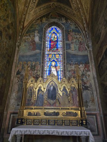 Side chapel at Santa Maria Novella