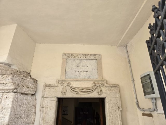 Entrance to The Mamertine Prison - by the Roman Forum
