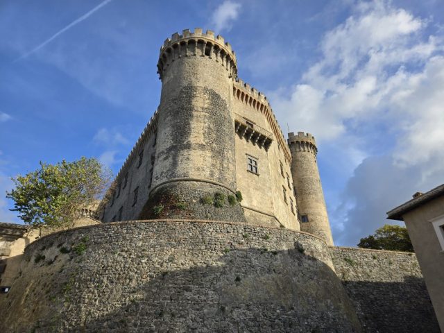 Bracciano Castle from the entry gate