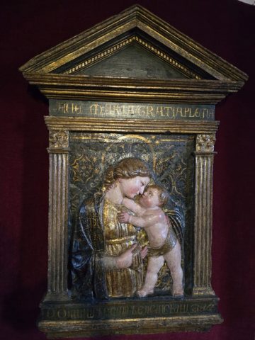 Madonna & Child - within a room at the Bracciano Castle
