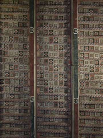 Another Bracciano Castle ceiling.