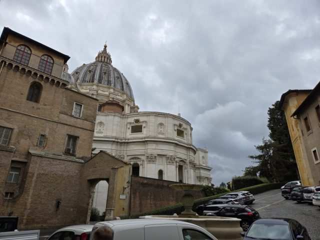 Following our tour of the Vatican Museums, were walked through the Vatican to St. Peter's Basilica