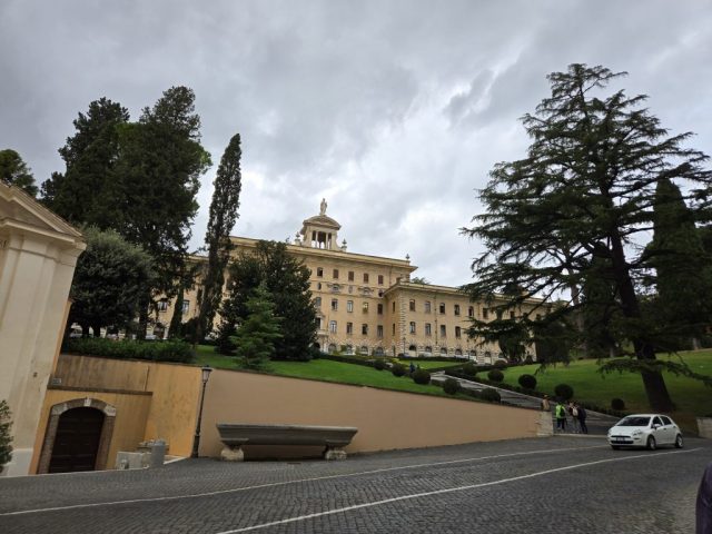 Following our tour of the Vatican Museums, were walked through the Vatican to St. Peter's Basilica