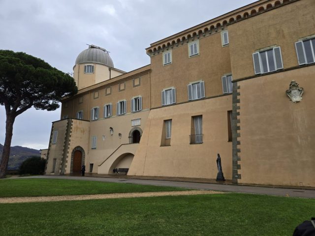 Back side of Castel Gandolfo, including the observatory